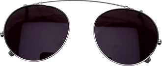 Oliver Peoples Unisex 49mm Soft Gold Clip-On Frames