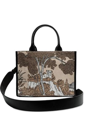 Inou&iuml; Editions printed tote bag - Neutrals