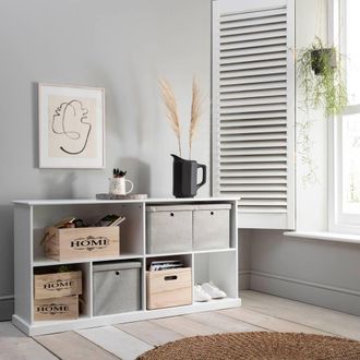 N&ouml;a & Nani Halmstad Cube Storage Sideboard in White