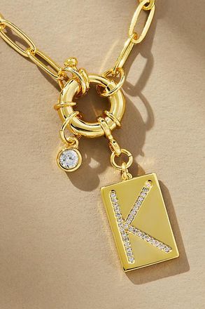 Uncommon James Initial Chain Monogram Necklace