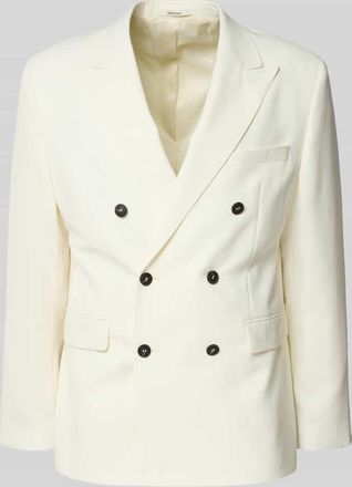 Selected Regular Fit Anzugsakko mit Wool-Anteil in Offwhite, Gr&ouml;&szlig;e 44