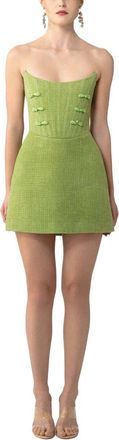 Sau Lee Alea Tweed Dress