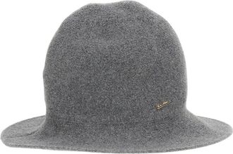 Borsalino Accessoires, Dames, Grijs, ONE Size, Kasjmier, Angelina Cloche