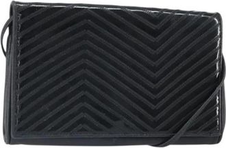 Fendi Pre-owned Leren Crossbody Tas - Dames - Vintage Schoudertas - Zwart - ONE Size - Leer - Vintage
