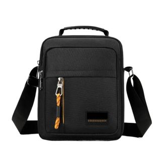 Generic Compatible For Mens Shoulder Bag Waterproof Messenger Crossbody Bags(Black)