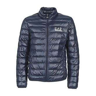 Emporio Armani Winter Jackets, male, Blue, Size: 2XL Giubbotto