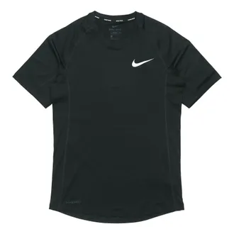 Nike Mens Nike Dri-Fit Training Short Sleeve Black T-Shirt BV5634-010