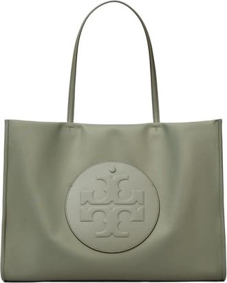 Tory Burch Borsa tote Ella con applicazione - Verde