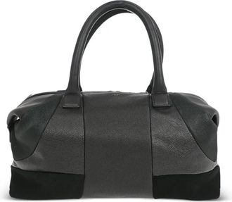 Celine 2010s panelled leather tote bag - Zwart