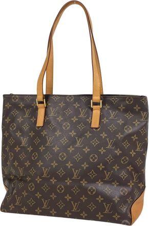 Louis Vuitton Brown Monogram Shoulder Bag Tote Bag (Pre-Owned)