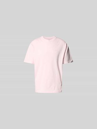 Closed Closed Regular Fit T-Shirt aus reiner Baumwolle in Pink, Gr&ouml;&szlig;e XL