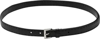 Prada Accessoires, Dames, Zwart, 90 CM, Leer, Cintura Belt