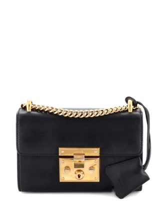 Gucci Padlock Shoulder Bag Leather Small crossbody bag - Zwart