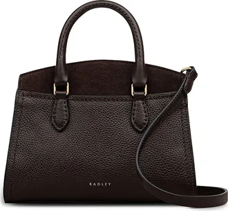 Radley London Mini Portland Way Zip Tote Bag in Dark Oak at Nordstrom Rack