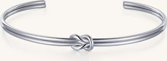 Mantra Intention Knot bracelet in Silver at Nordstrom