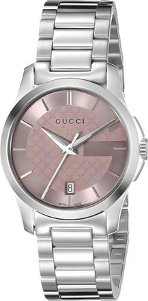 Gucci Ya 126524 Horloge - Dames - Horloges - Grijs - ONE Size - Accessoires