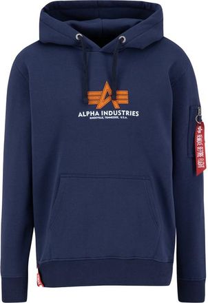 Alpha Industries Basic Big Logo Rubber Hoodie
