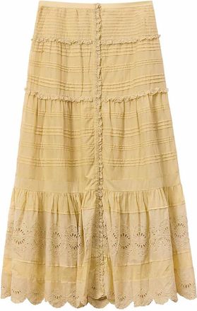 Isabel Marant Paoline Skirt In Organic Cotton