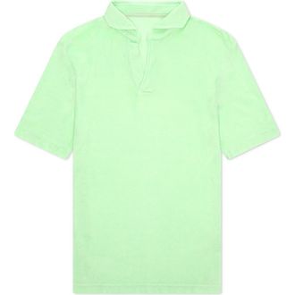Fortela Sullivan Terry Cloth Jersey Polo in Green at Nordstrom, Size Medium Eu