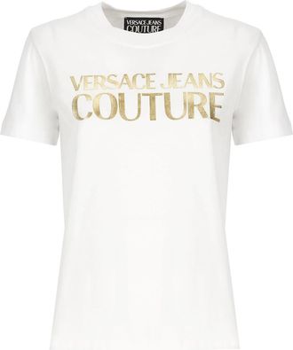 Versace Jeans Couture Logo Printed Crewneck T-shirt