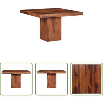 vidaXL Tavolo da pranzo in acacia - Tavolo da Pranzo 120x120x77 cm Legno Massello di Acacia