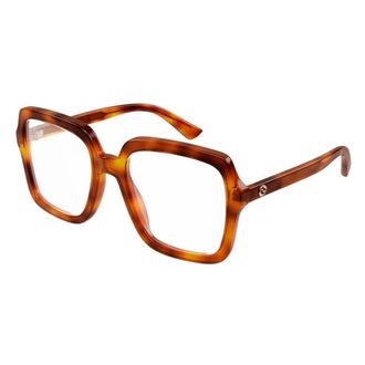 Gucci Demo Square Ladies Eyeglasses GG1318O 002 55