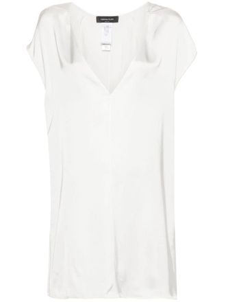 Fabiana Filippi Tunica smanicata - Bianco