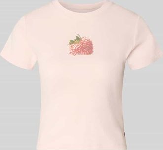 Levi's Regular Fit T-Shirt aus reiner Baumwolle in Rosa, Gr&ouml;&szlig;e XS