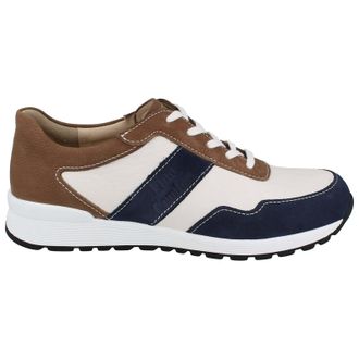 Finn Comfort Prezzo Leather Mens Lace Up Shoes - Atlantic Hielo Almond - Size:UK 10.5