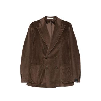 Tagliatore Double-breasted Corduroy Jacket