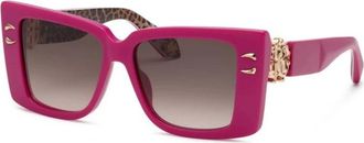 Roberto Cavalli Authentieke Bril met Topkwaliteit - unisex - Zonnebrillen - Roze - 54 MM - Accessoires