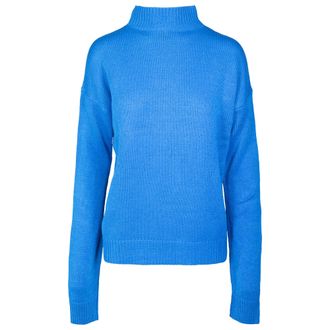 Urban Classics Dames/Dames Schildpad Hals Oversized Sweatshirt (Helder Blauw)