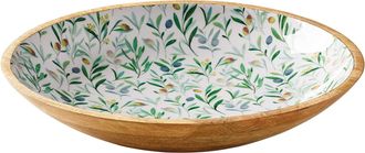 Zassenhaus Mango Wood Lacquered Serving Dish, 13.75 x 2.4