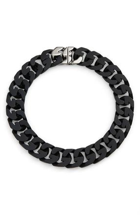 Givenchy G-Chain Collar Necklace in Black at Nordstrom, Size 3