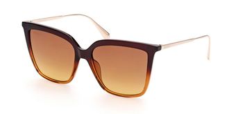 Max & Co. MO0043 50F Womens Sunglasses Brown Size 55