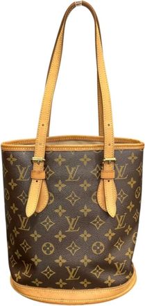 Louis Vuitton Brown Monogram Canvas Tote Bag (Pre-Owned)