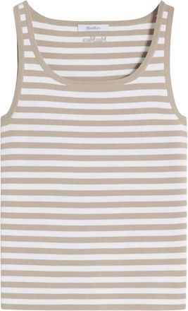 Max Mara Tops met figuurvormende pasvorm - Dames - Tops zonder mouwen - Grijs - XS - Tops