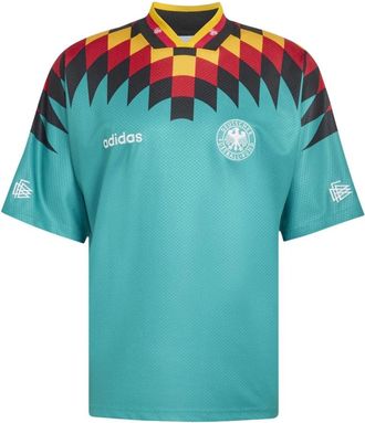adidas Duitsland 1994 Uitshirt - Heren - Sportshirts - Groen - M - Polyester - Fitness