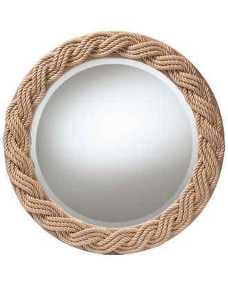 Baxton Studio Romana Braided Rope Mirror