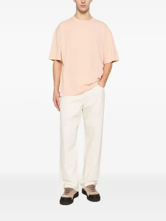 Stone Island Denim Cotton Jeans - Cream