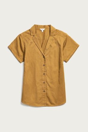 Bridge & Burn Innes Shirt in Gold at Nordstrom, Size X-Large