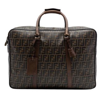 Fendi Pre-owned Fendi Zucca Coated Canvas Suitcase Unisex WXVDJYMT5BN5U7U2