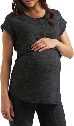 Ripe Dreamy Nursing Tee in Granite at Nordstrom, Size X-Small