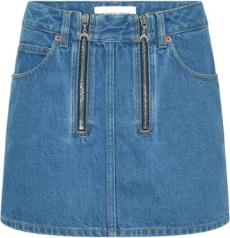 Marine Serre Womens blue Mini Skirt