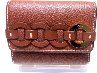 Chlo&eacute; Chloe Daryl Leather Trifold Wallet