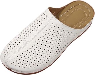 Generic Wedge Sandals Women Slip On Garden Clogs, Womens Sandals & Slides Platform Closed Toe Slippers Hollow Out Comfy Mules Outdoor Holiday Beach Shoes Fash