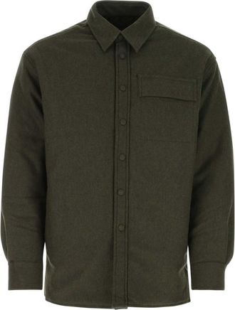 Givenchy Army green wool blend jacket