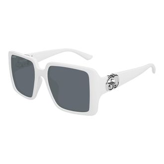 Gucci Sunglasses, female, White, Size: 54 MM Sunglasses