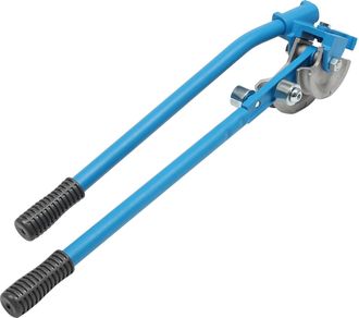 OEM Doblador De Tubos Manual, Mango Ajustable, Compatible Con Aluminio Y Cobre, Luz Azul