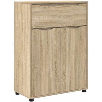vidaXL Gabinete De Ba&ntilde;o Con Caj&oacute;n Roble Sonoma 72,5 X 36,5 X 100 Cm Vidaxl